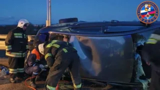 Гололед стал причиной ДТП с пятью пострадавшими в Сочи