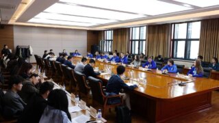 Зампредседателя «Молодой Гвардии» Юрий Костомаха принял участие во встрече с руководством и студентами Цзилиньского университета