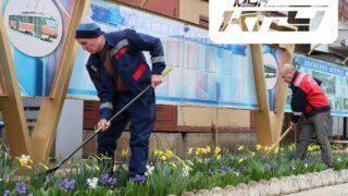 Сотрудники МУП “КТТУ” наводят санитарный порядок в Краснодаре