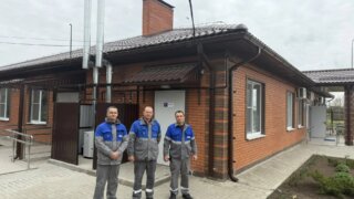 В Глафировке газифицировали сельскую амбулаторию