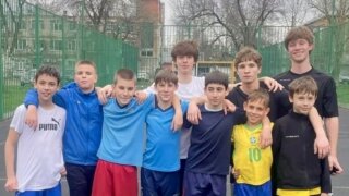 Депутат ЗСК Станислав Гринев организовал очередную бесплатную тренировку для юных футболистов Краснодара