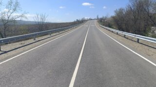 В Отрадненском районе отремонтировали участок дороги между двумя станицами