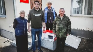 Кубанские общественники и депутаты передали технику и подарки в военный госпиталь