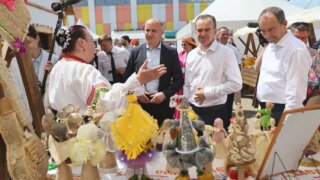 Вениамин Кондратьев приветствовал гостей и участников краевой выставки-ярмарки «Агротур»