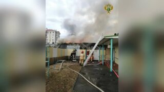 Экспертиза будет проведена в детском саду, пострадавшем от пожара после удара беспилотников на Кубани