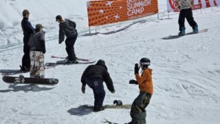 Единственный в России летний сноупарк заработал в Красной Поляне
