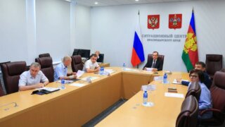 Вениамин Кондратьев доложил Дмитрию Патрушеву о паводковой обстановке в Краснодарском крае