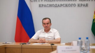 Вениамин Кондратьев доложил Дмитрию Патрушеву о темпах уборки на Кубани