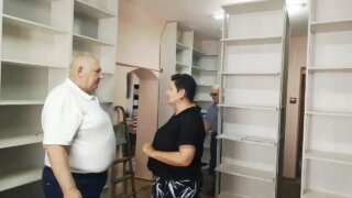 Владимир Зюзин проконтролировал ход ремонтных работ в школе Усть-Лабинска