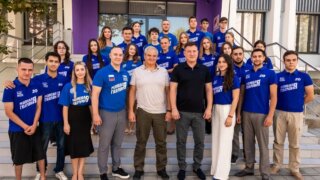 В Новороссийске молодогвардейцы встретились с Путиным