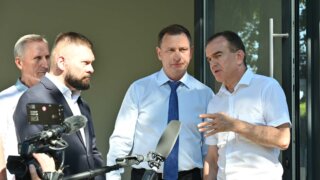 Кондратьев осмотрел в Сочи строящийся центр для участников СВО