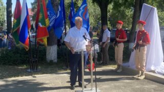 Аллею Героев открыли в Тбилисском районе