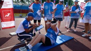 В Сочи прошел летний фестиваль ГТО с участием титулованных спортсменов