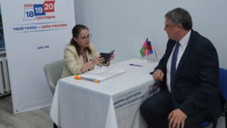 Первый заместитель губернатора Краснодарского края Игорь Галась проголосовал в Краснодаре
