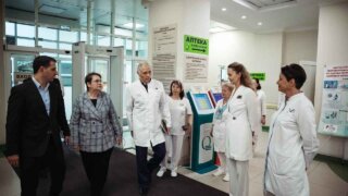 Елена Воробьева посетила перинатальный центр краевой больницы №2