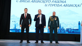 Депутат ЗСК Владимир Решетняк принял участие в праздновании юбилея Абинского района