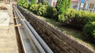 В Крымске завершили капремонт участка теплосетей